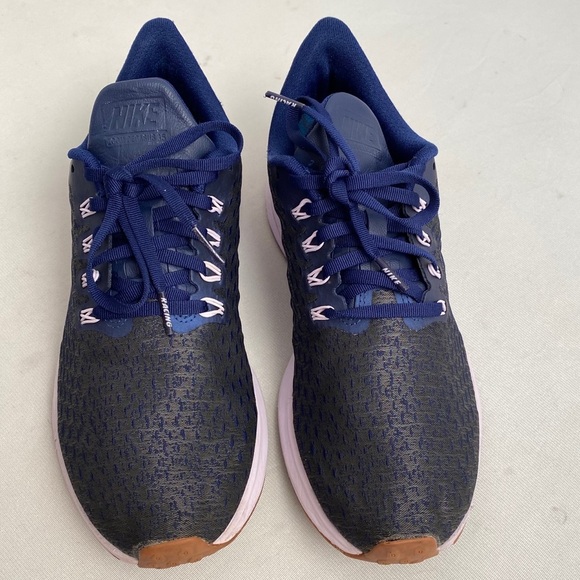Nike Air Zoom Pegasus 35 Premium Blue Void running sneakers - Picture 1 of 8